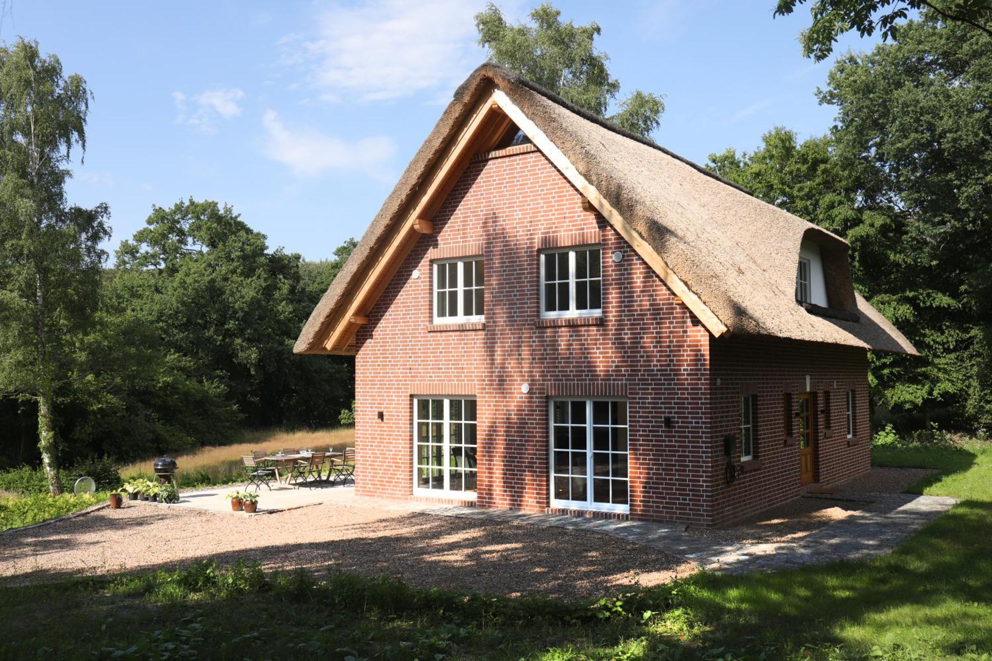 Reetdachhaus In Der Bremer Schweiz Kültér fotó